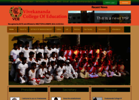 Vivekanandace.org thumbnail