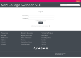 Vle.newcollege.ac.uk thumbnail