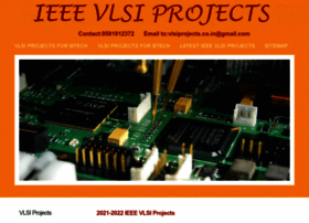 Vlsiprojects.co.in thumbnail
