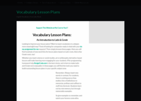 Vocabulary-lesson-plans.com thumbnail