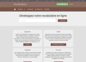 Vocabulyze.com thumbnail