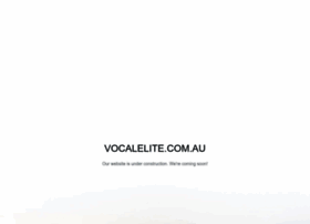 Vocalelite.com.au thumbnail