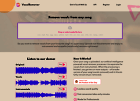 Vocalremover.com thumbnail