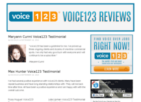 Voice123reviews.com thumbnail
