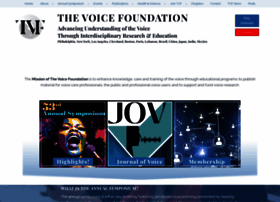 Voicefoundation.org thumbnail