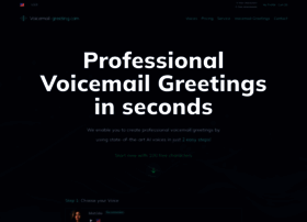 Voicemail-greeting.com thumbnail