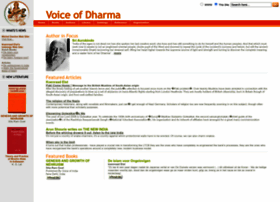 Voiceofdharma.com thumbnail