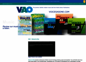 Voicesasone.com thumbnail