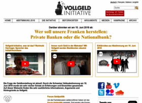 Vollgeld-initiative.ch thumbnail