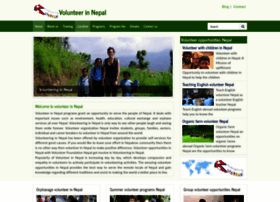Volunteeringinnepal.org thumbnail