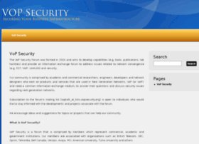 Vopsecurity.org thumbnail