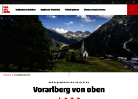 Vorarlbergvonoben.at thumbnail