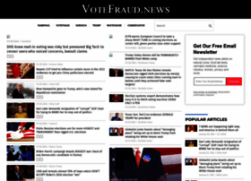 Votefraud.news thumbnail