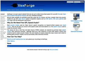 Voxforge.org thumbnail