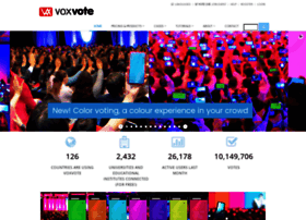 Voxvote.com thumbnail