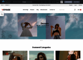 Voyage.nop-templates.com thumbnail