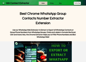 Wa-contact-extractor.com thumbnail