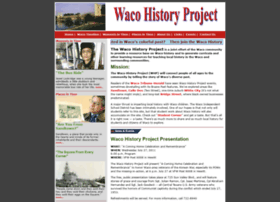 Wacohistoryproject.org thumbnail
