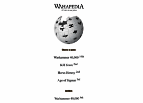 Wahapedia.ru thumbnail