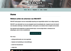Wai-not.org thumbnail