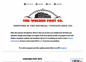 Waldenfont.com thumbnail