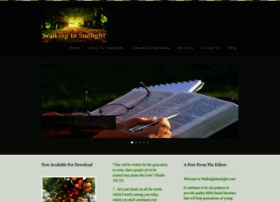 Walkinginsunlight.com thumbnail