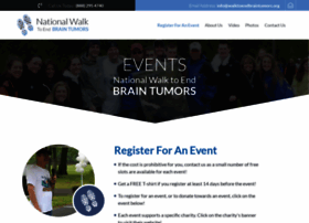 Walktoendbraintumors.org thumbnail