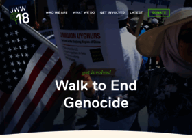 Walktoendgenocide.org thumbnail
