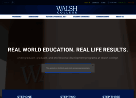 Walshcollege.edu thumbnail