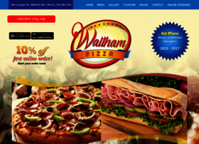 Walthampizza.com thumbnail