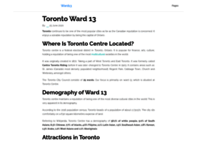 Ward13.ca thumbnail