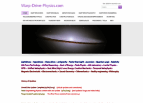 Warp-drive-physics.com thumbnail