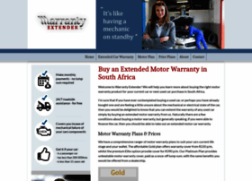 Warrantyextender.co.za thumbnail