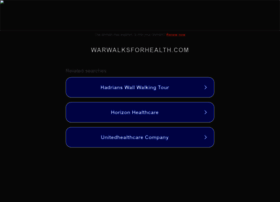 Warwalksforhealth.com thumbnail
