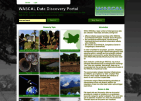Wascal-dataportal.org thumbnail