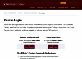Washcoll.instructure.com thumbnail