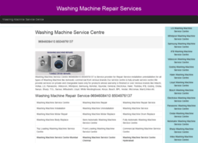 Washingmachineservicecentre.com thumbnail