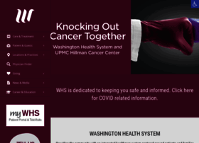 Washingtonhospital.org thumbnail