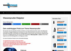 Wassersprudler-ratgeber.de thumbnail