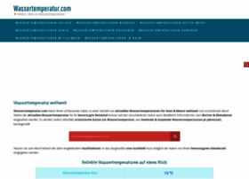Wassertemperatur.com thumbnail