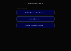 Waste-ndc.pro thumbnail