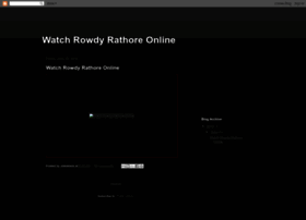 Watch-rowdy-rathore-online.blogspot.no thumbnail