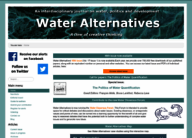 Water-alternatives.org thumbnail