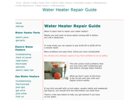 Water-heater-repair-guide.com thumbnail