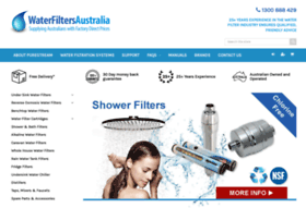 Waterfiltersaustralia.com.au thumbnail