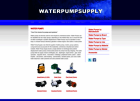 Waterpumpsupply.com thumbnail
