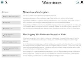 Waterstonesmarketplace.com thumbnail