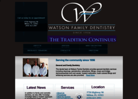 Watsonsfamilydentistry.com thumbnail