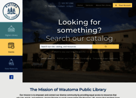Wautomalibrary.org thumbnail