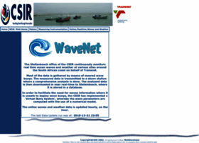 Wavenet.csir.co.za thumbnail